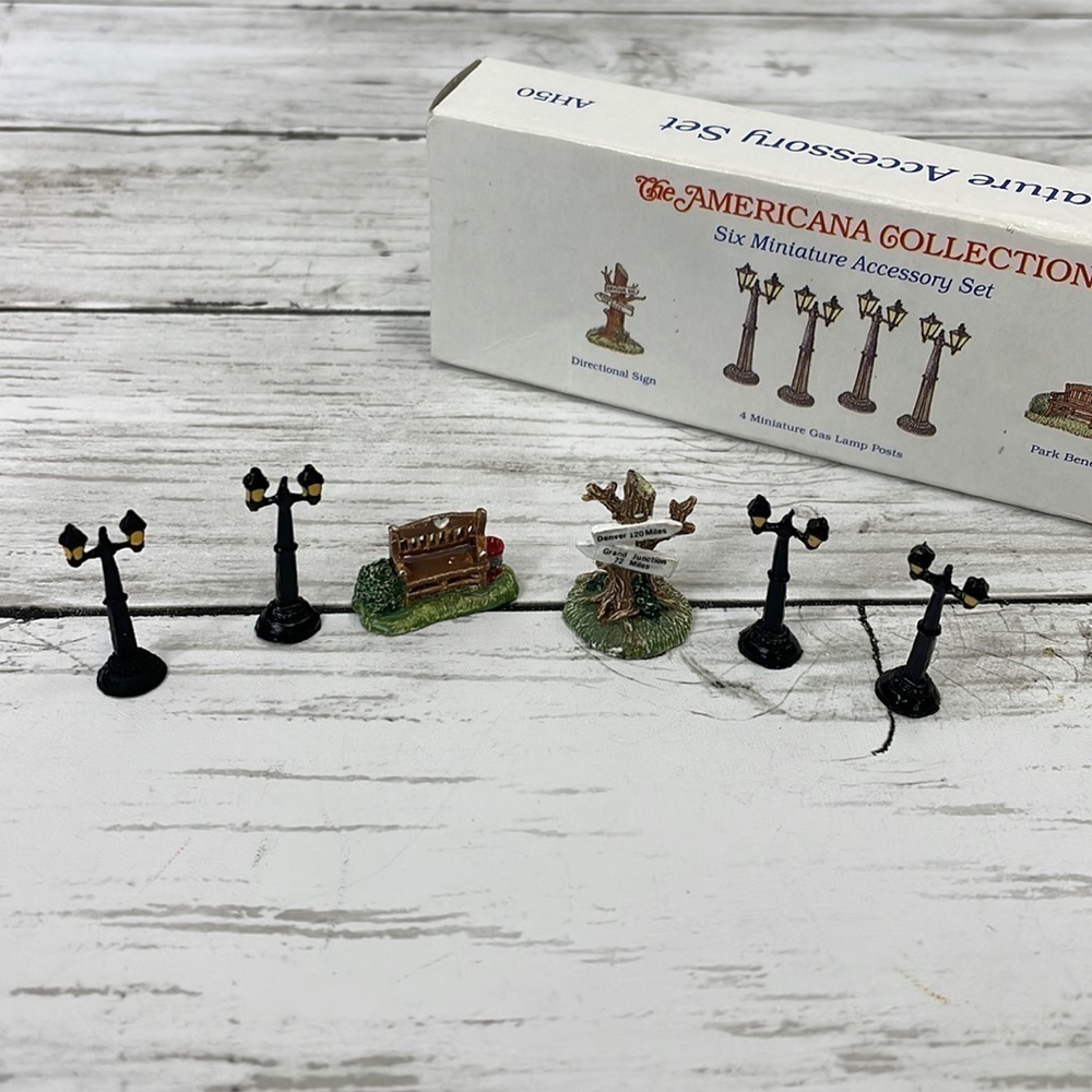 MINI ACCESSORIES THE AMERICANA COLLECTION set of 6